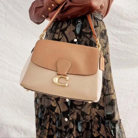 Coach Colourblock May shoulder bag - Picture 13 of 15